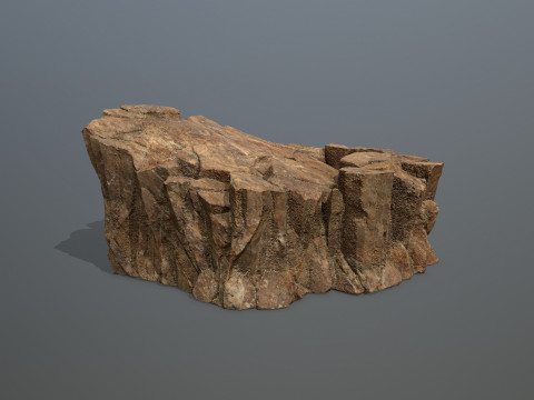 Desert rocks 3D मॉडल