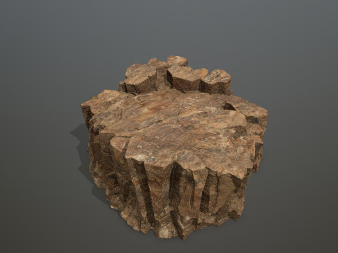 Desert rocks 3D मॉडल