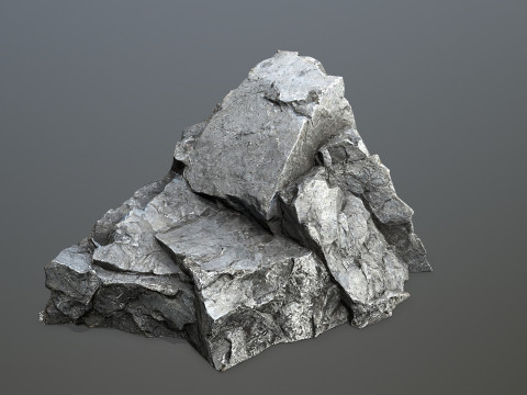 Cliff rocks 3D Модель