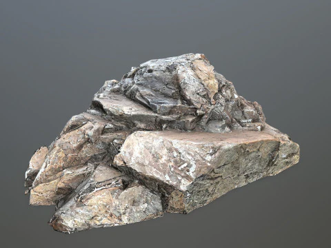 Cliff rocks 3D Model