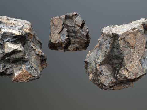 Cliff rocks 3D Модель
