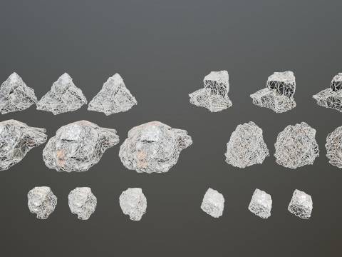 Cliff rocks 3D Модель