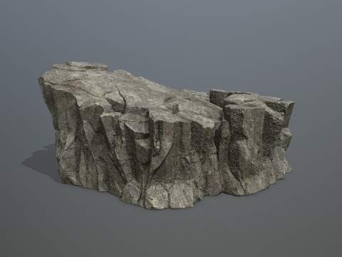 Cliff rocks 3D Model