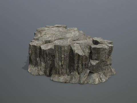 Cliff rocks 3D Model