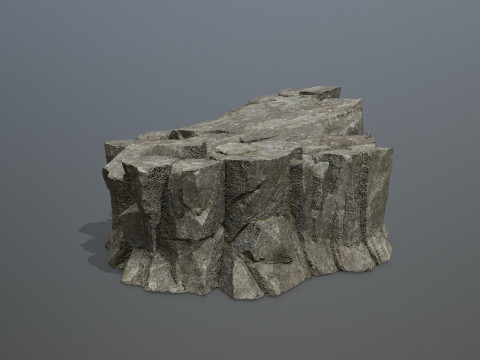 Cliff rocks 3D Model
