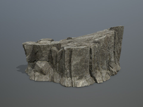 Cliff rocks 3D Model