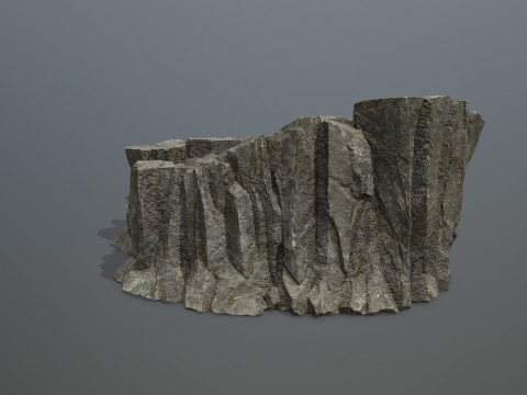 Cliff rocks 3D Model