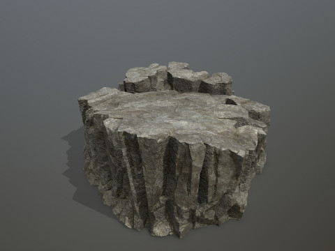 Cliff rocks 3D Model