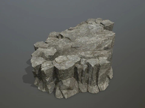 Cliff rocks 3D Model
