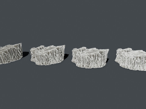 Cliff rocks 3D Model