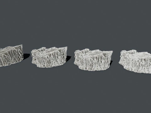 Cliff rocks 3D Model