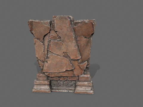 Old throne 3D Model