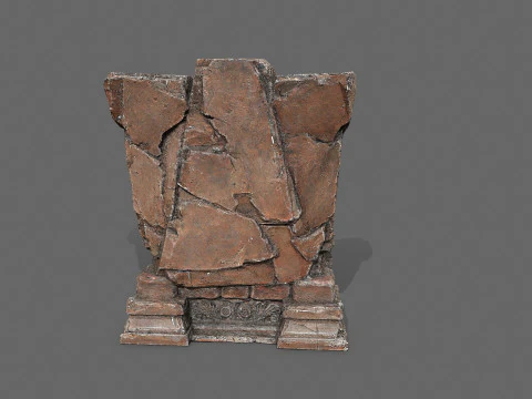 Old throne 3D Model
