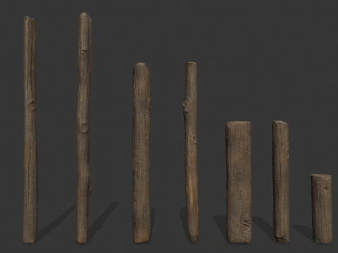 Wooden models 3D 模型