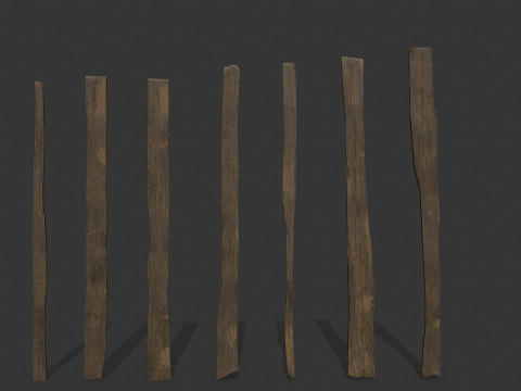 Wooden models 3D 模型