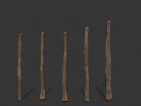 Wooden models 3D 模型