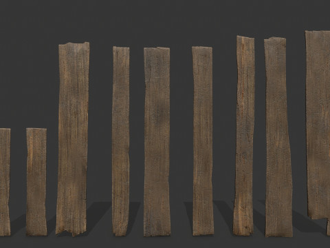 Wooden models 3D 模型