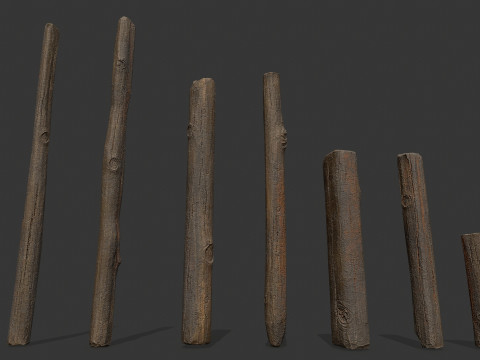 Wooden models 3D 模型