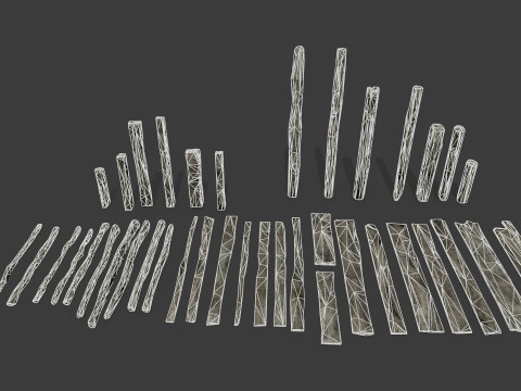 Old woods 3D Модель