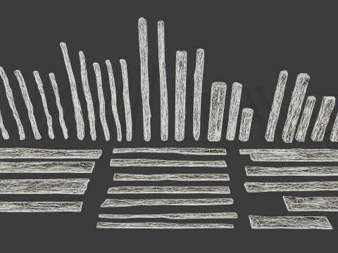 Old woods 3D Модель
