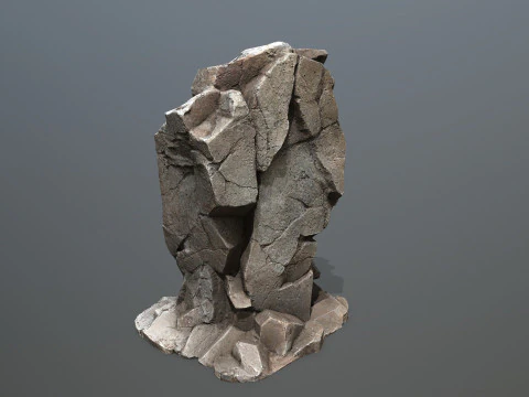 Skały jaskiniowe Model 3D