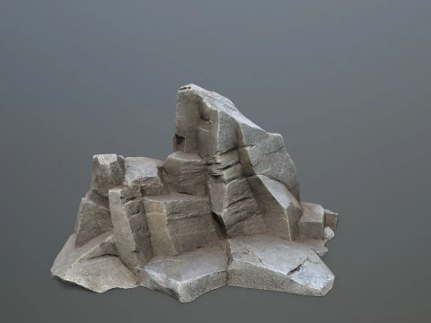 Skały jaskiniowe Model 3D