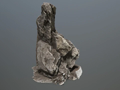 Skały jaskiniowe Model 3D