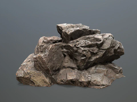 Cliff rocks 3D Model