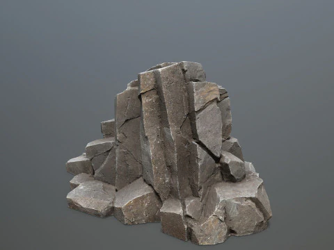 Sea rocks 3D Model
