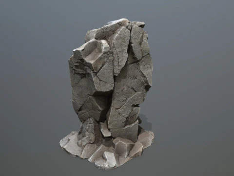 Sea rocks 3D Model