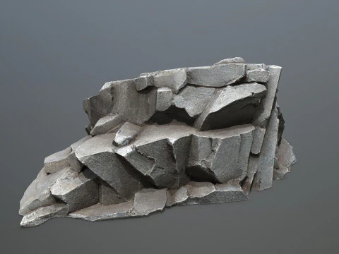 Sea rocks 3D Model