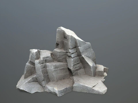 Sea rocks 3D Model