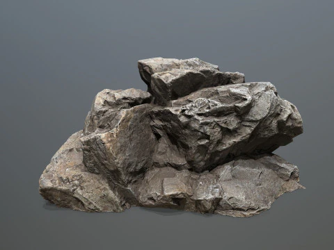 Sea rocks 3D Model