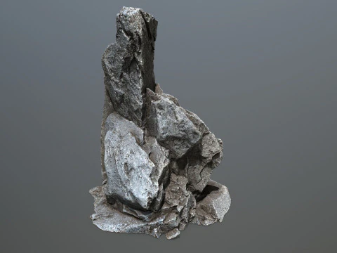 Sea rocks 3D Model
