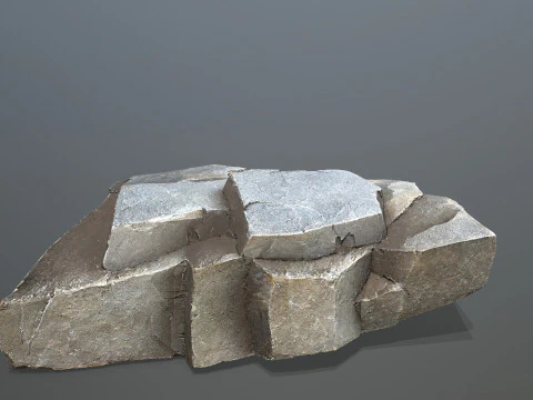 Sea rocks 3D Model