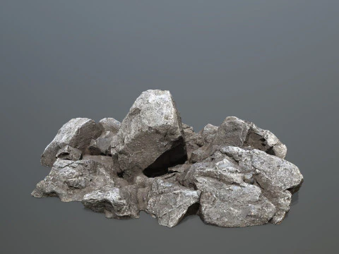 Sea rocks 3D Model