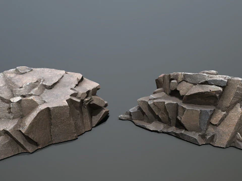 Volcanic rocks 3D Model