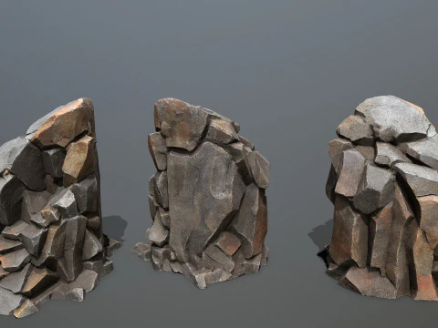 Volcanic rocks 3D Model