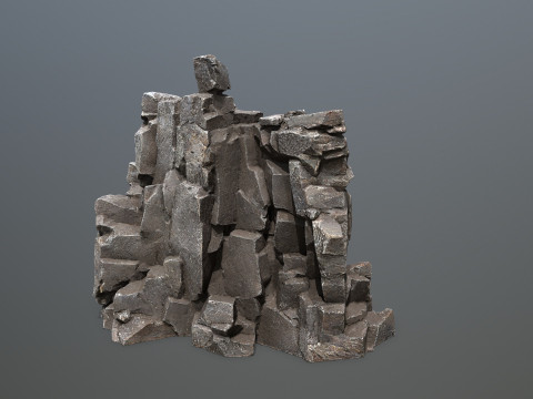 Volcanic rocks 3D Модель