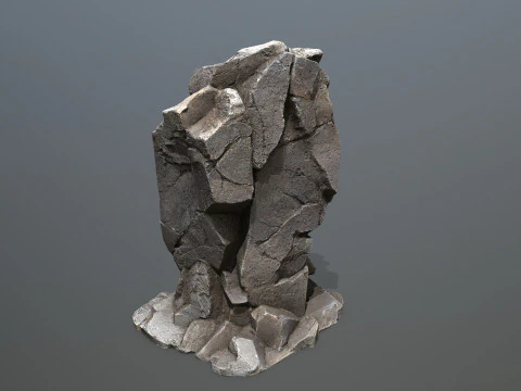 Volcanic rocks 3D Model