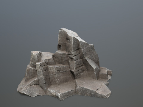 Volcanic rocks 3D Модель