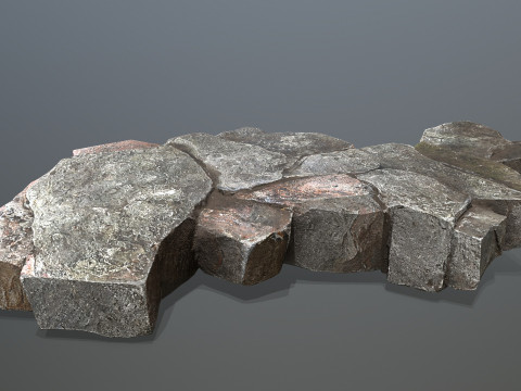 Volcanic rocks 3D Модель