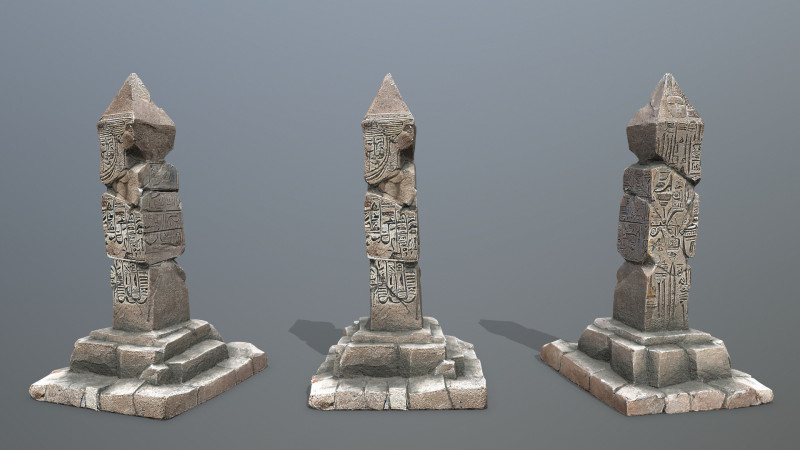 Pillar 3D 模型 .c4d .max .obj .3ds .fbx .stl .blend 