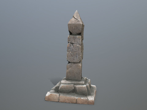 Pillar 3D 模型