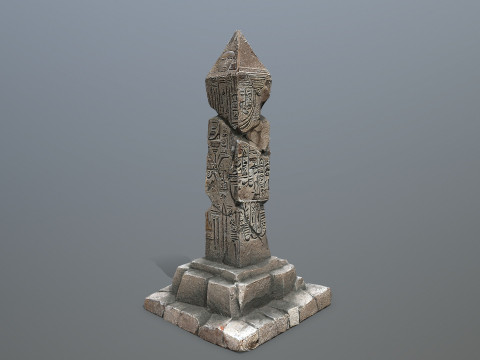 Pillar 3D 模型