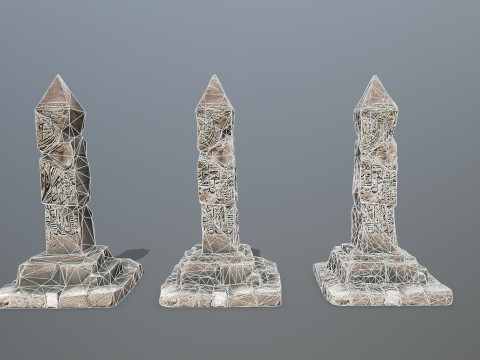 Pillar 3D 模型