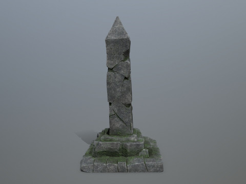 Pillar 3D Модель