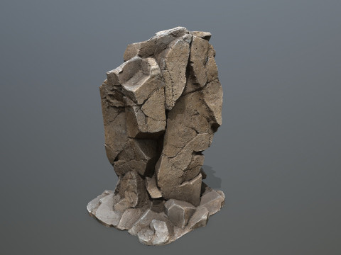 Desert rocks 3D Model