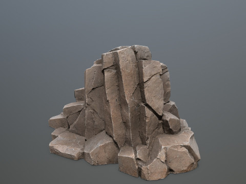Desert rocks 3D Model