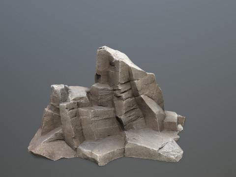 Desert rocks 3D Model